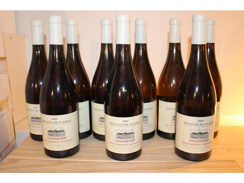 9 Blles VDP Charentais "Colombard", mise...