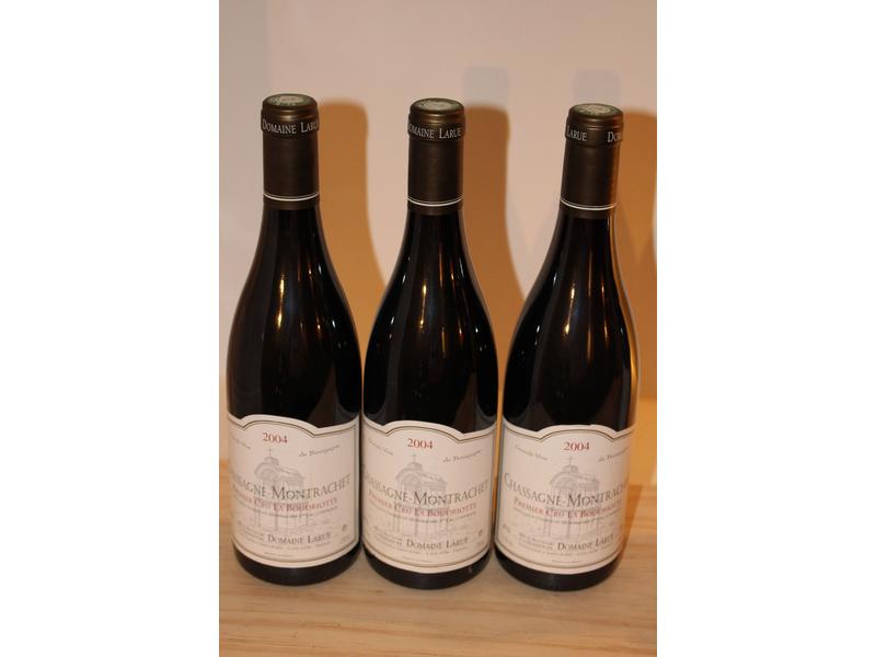 3 Blles CHASSAGNE-MONTRACHET, 1er Cru La...