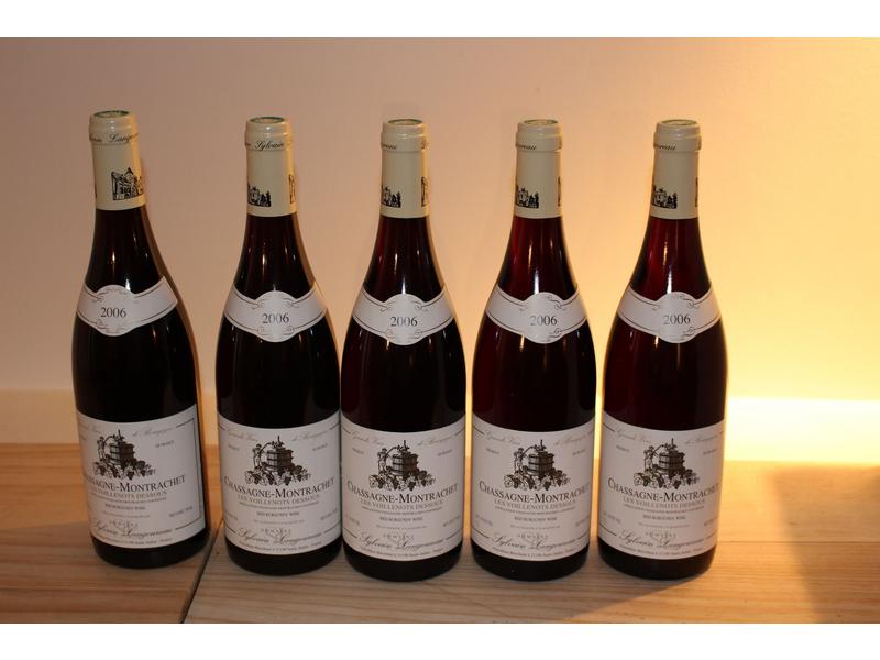 5 Blles CHASSAGNE-MONTRACHET Les Voillenots...