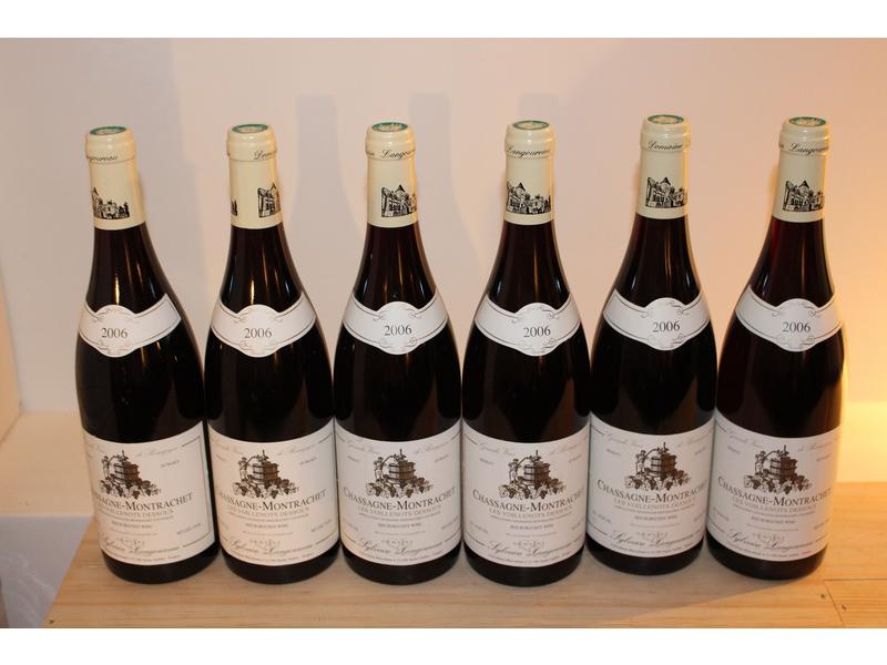 6 Blles CHASSAGNE-MONTRACHET Les Voillenots...