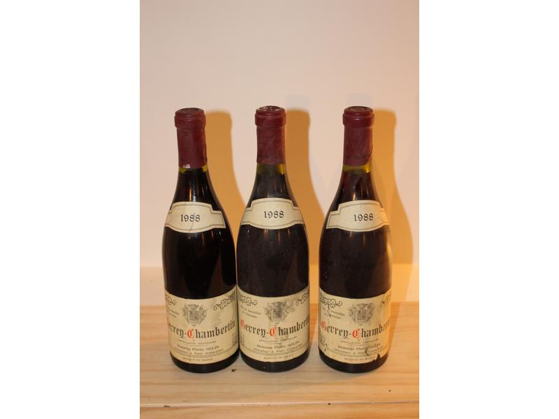 3 Blles GEVREY-CHAMBERTIN, mise dom. Pierre...