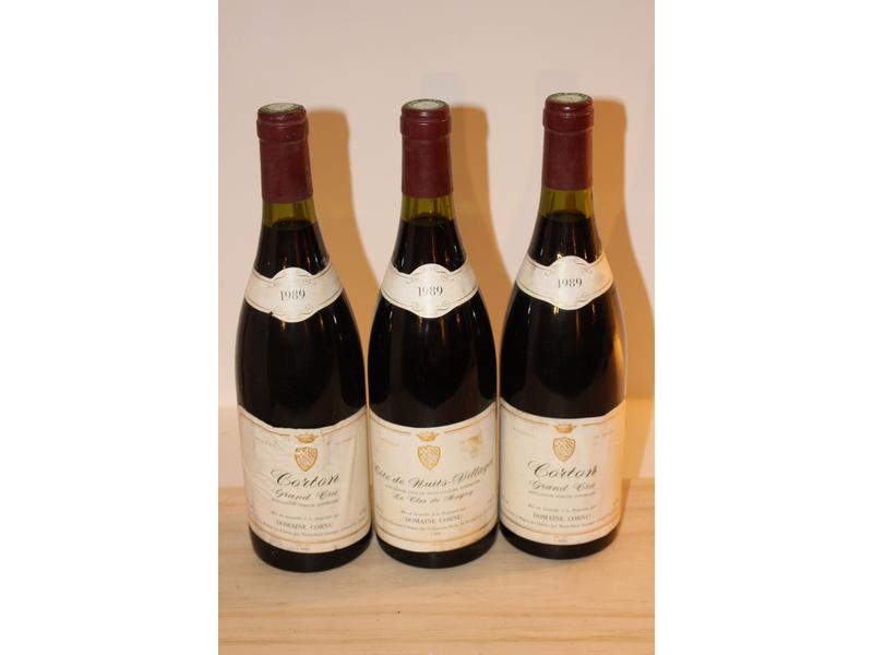 Lot de 3 Blles, mise Dom. Cornu, Bourgogne,...