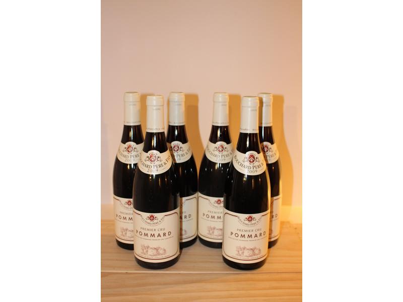 6 Blles POMMARD, 1er Cru mise Bouchard, Bourgogne,...