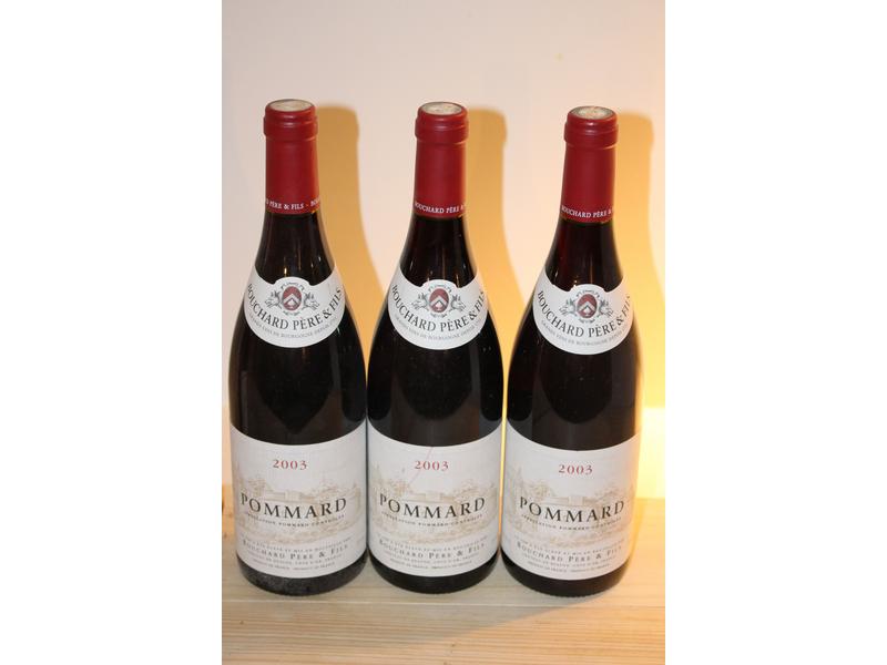 3 Blles POMMARD, mise Bouchard, Bourgogne,...