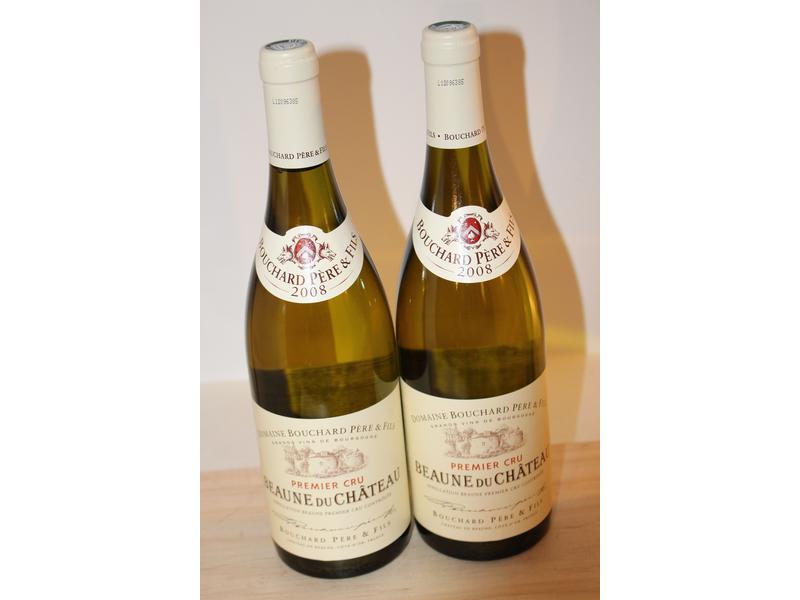 2 Blles BEAUNE DU CHÂTEAU, 1er Cru mise Bouchard,...