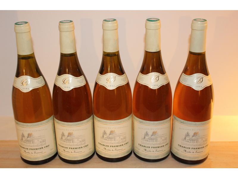 5 Blles CHABLIS, 1er Cru Montée de Tonnerre,...