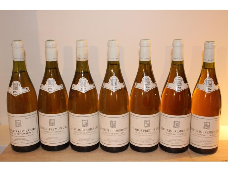 7 Blles CHABLIS, 1er Cru Montée de Tonnerre,...