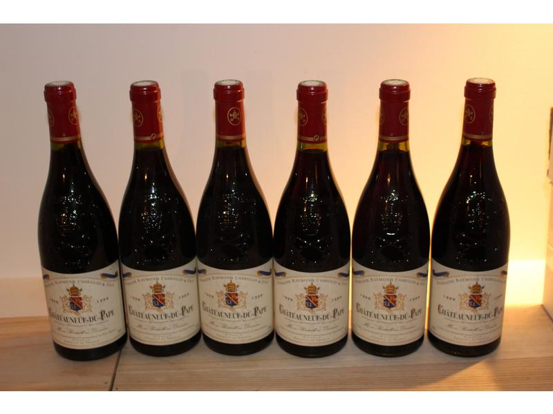 6 Blles CHATEAUNEUF-DU-PAPE, mise Domaine...