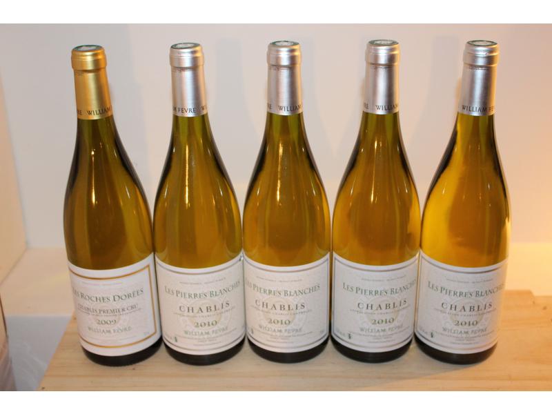 Lot de 5 Blles mise W. Fèvre, Bourgogne,...