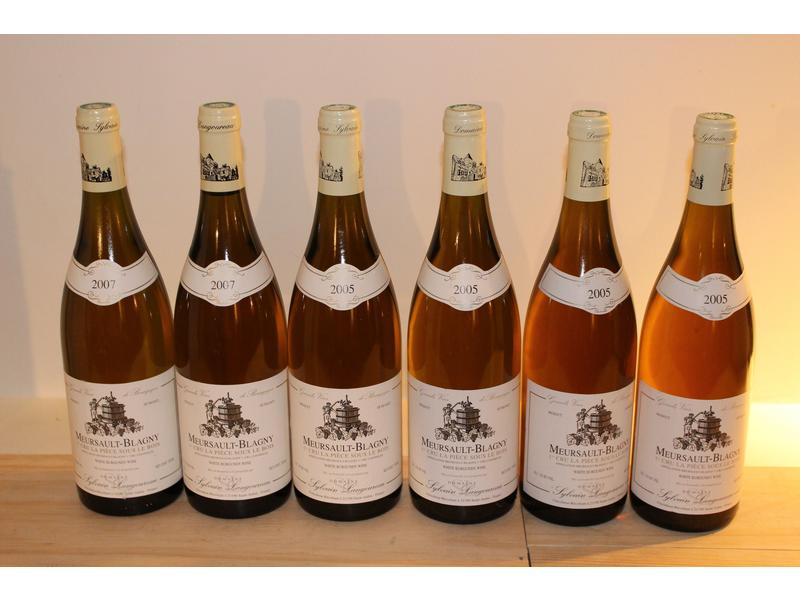 6 Blles MEURSAULT-BLAGNY, 1er Cru "La Pièce...