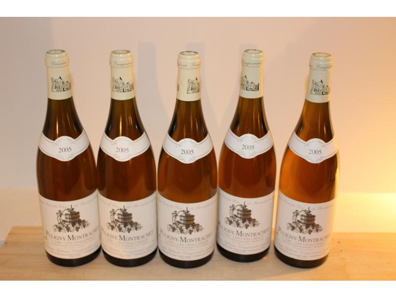 5 Blles PULIGNY-MONTRACHET, 1er Cru  Les...