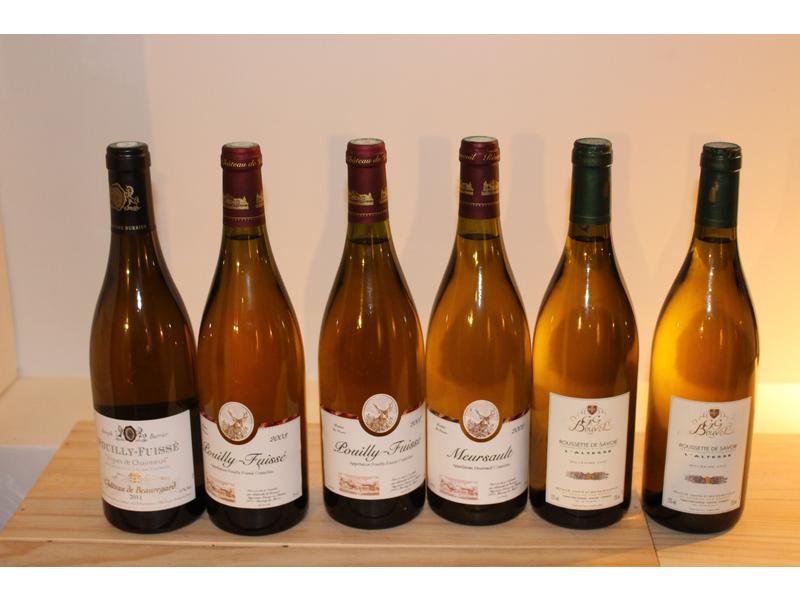 Lot de 6 Blles, Loire, Blanc, comprenant:
-...