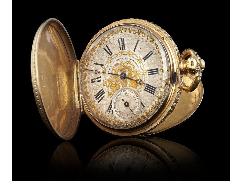 GIRARD-PERREGAUX, MONTRE CHRONOMETRE de poche...