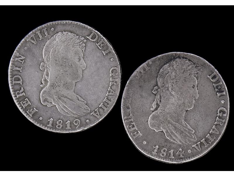 ESPAGNE, Ferdinand VII (1808-1833). Lot de...