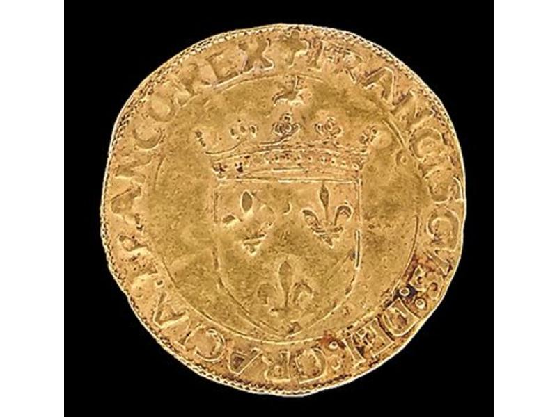 FRANCOIS I (1515-1547). Ecu d'or pour Toulouse...