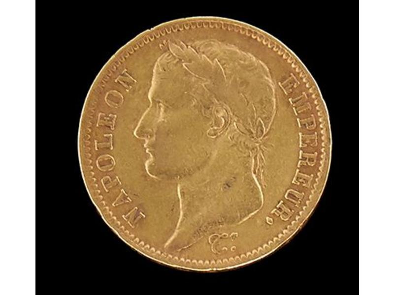 NAPOLEON I (1804-1814). 40 f. laurée, 1811...