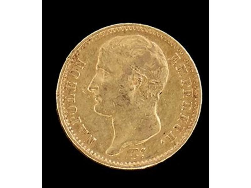 NAPOLEON I (1804-1814). 20 f. tête nue, type...