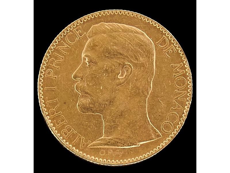 MONACO, Albert I (1889-1922). 100 francs,...