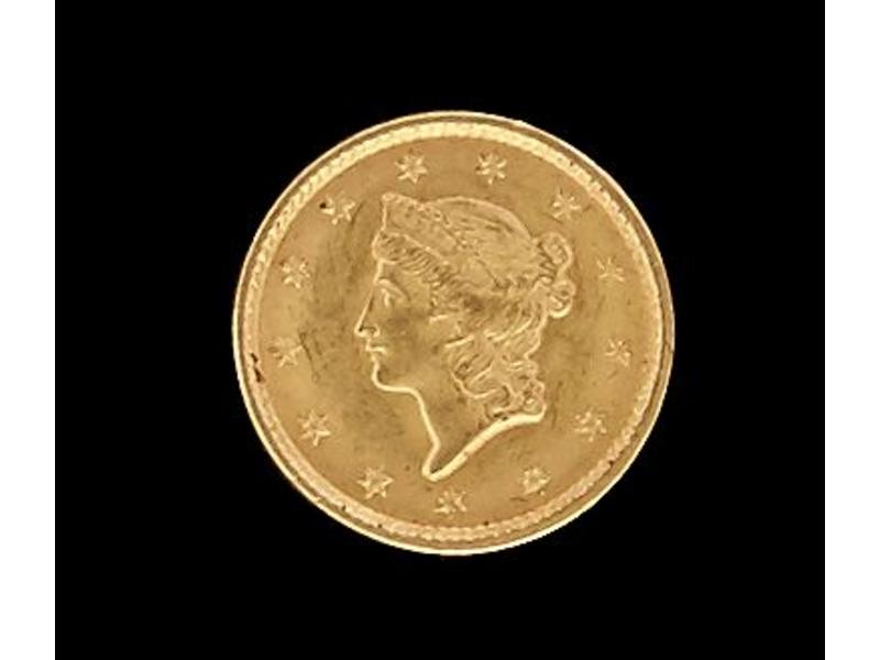 U.S.A. Un dollar, Liberty Head, 1851.