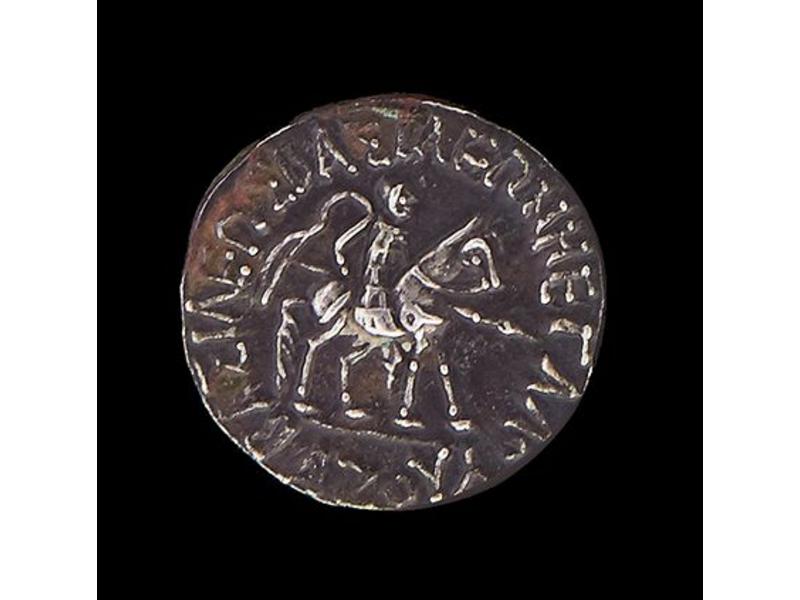 INDE, Taxila, Azès (35-19). Tétradrachme...