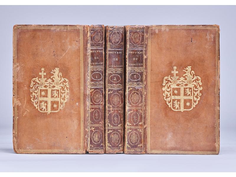 VERGIER : Œuvres. Cazin, 1780.