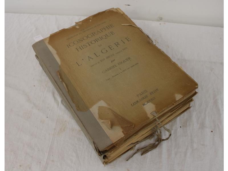 ESQUER : Iconographie historique de l'Algérie....
