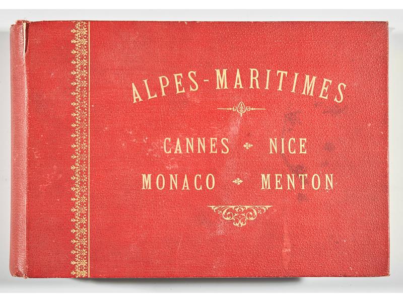 [ALPES-MARITIMES] - Album photos en percaline...