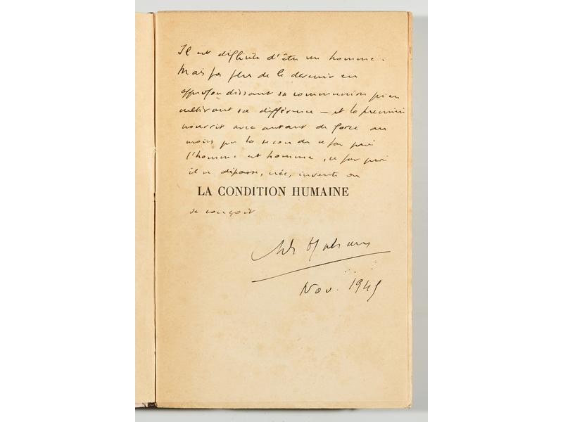 MALRAUX : Réunion de 9 vol.