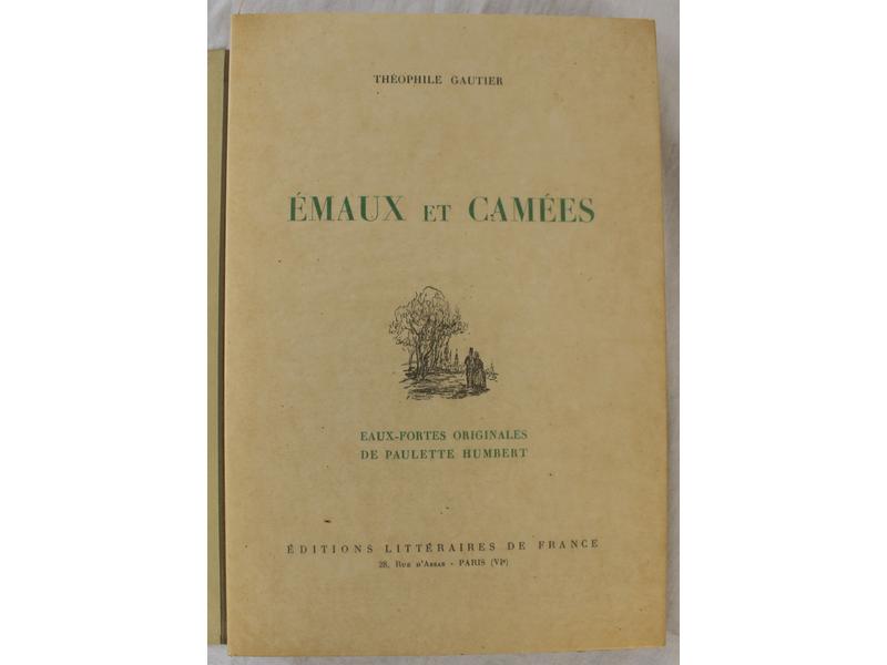 Théophile GAUTIER, Emaux et Camées, Editions...