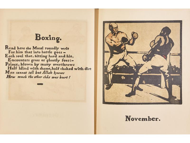 NICHOLSON (W.) : An Almanac of twelve sports....