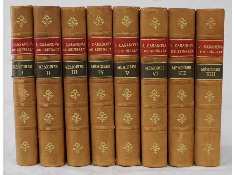 CASANOVA, Mémories de J. Casanova de Seingalt...