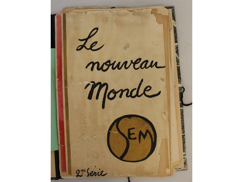 SEM Georges Goursat dit, colorié par le maître...