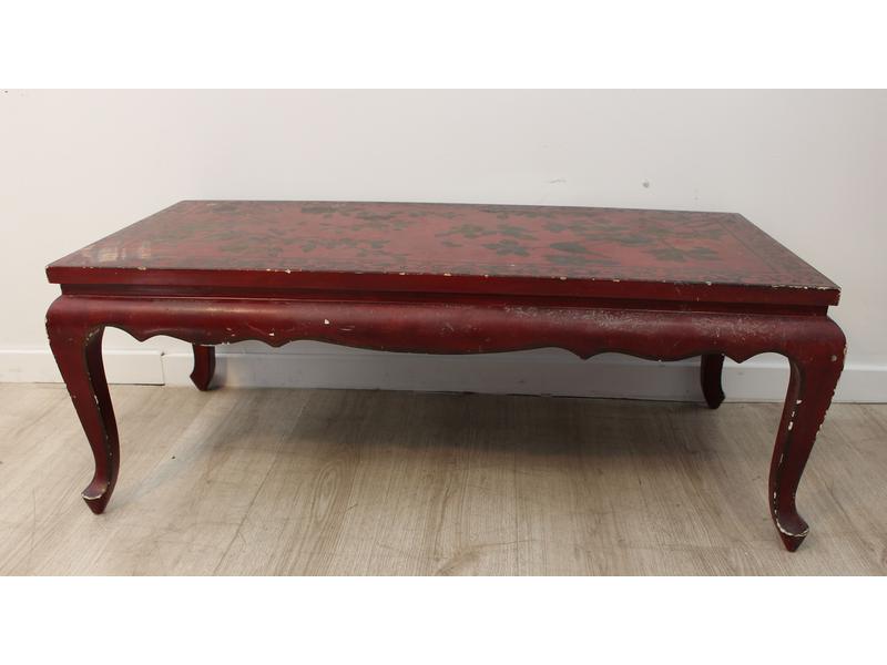TABLE BASSE rectangulaire en bois laqué ...