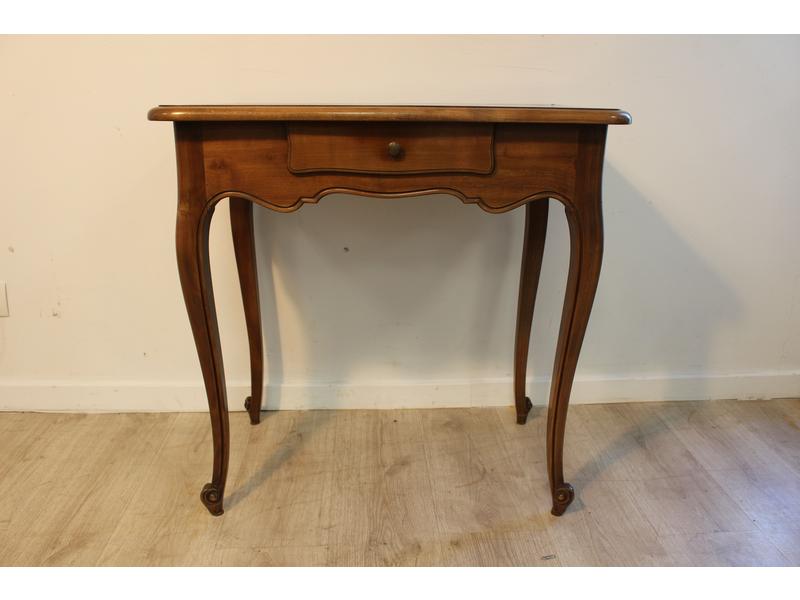 PETIT BUREAU PLAT rectangulaire en merisier...