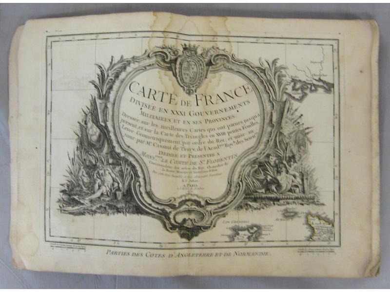 CASSINI : Carte de France divisée en XXXI...