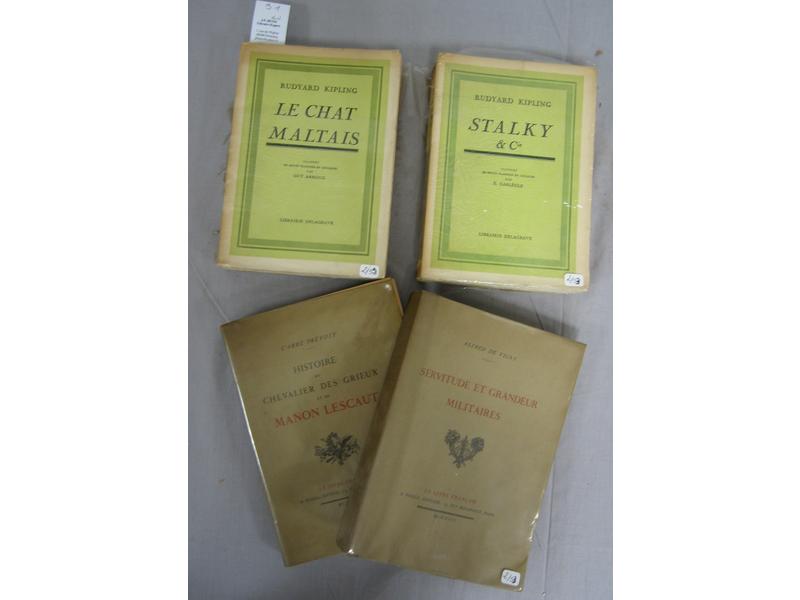 [illustrés] Lot de 2 volumes in-8 brochés...
