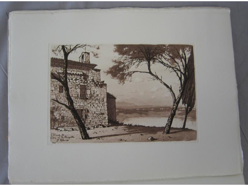 MAURRAS (Ch.) : Les Etangs au mistral. Editions...