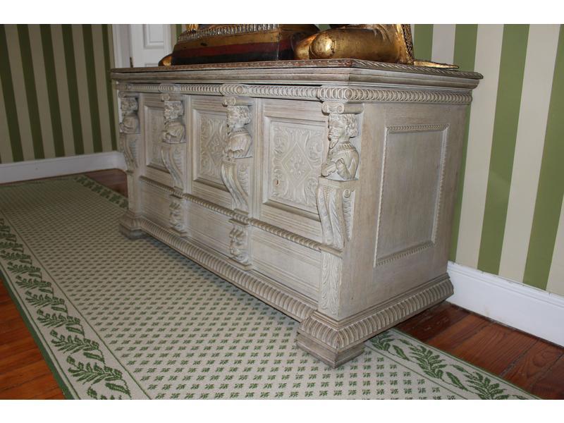 IMPORTANT COFFRE rectangulaire en bois exotique...