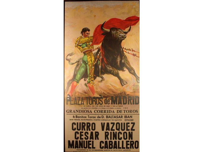 Plaza des Toros de Madrid, 1992