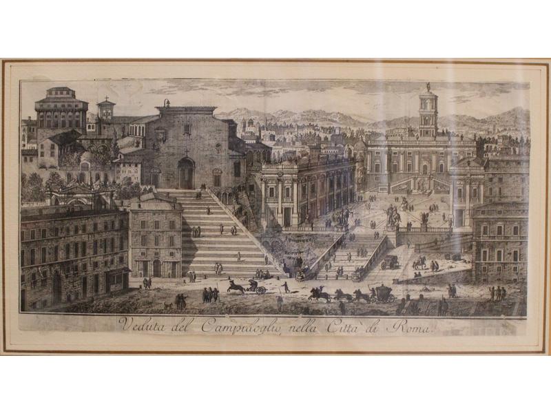 Un vedutta de la place de Rome