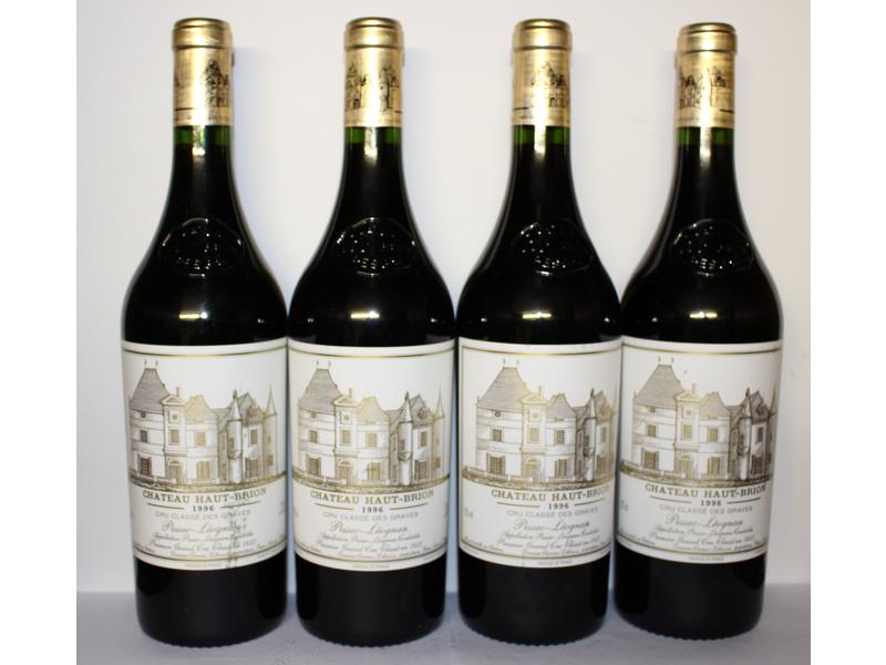 4 Blles CH. HAUT BRION, Graves, GCC, 199...