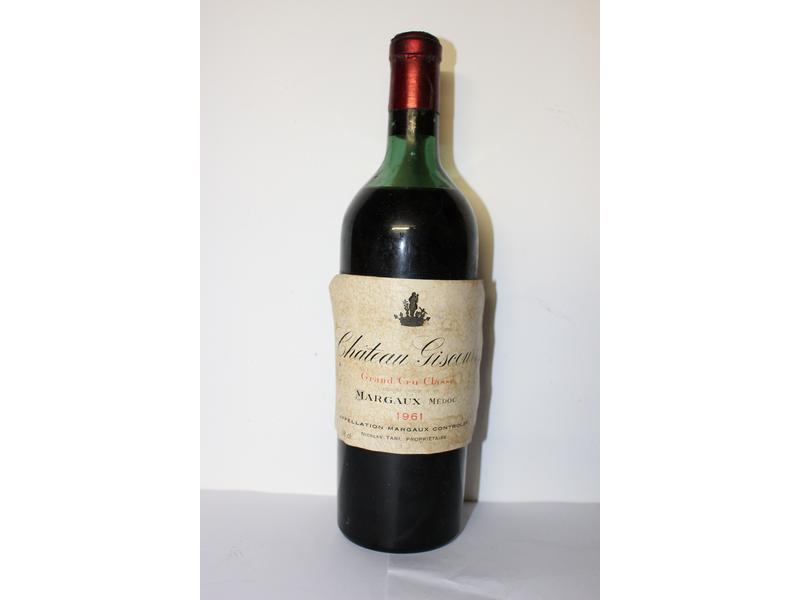 1 Blle, CH. GISCOURS, Margaux, 1961
