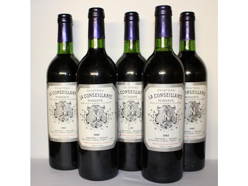 5 Blles, CH. LA CONSEILLANTE, Pomerol, 1...