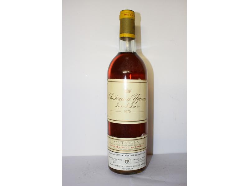1 Blle, CH. D’YQUEM, Sauternes, 1 er GCC...