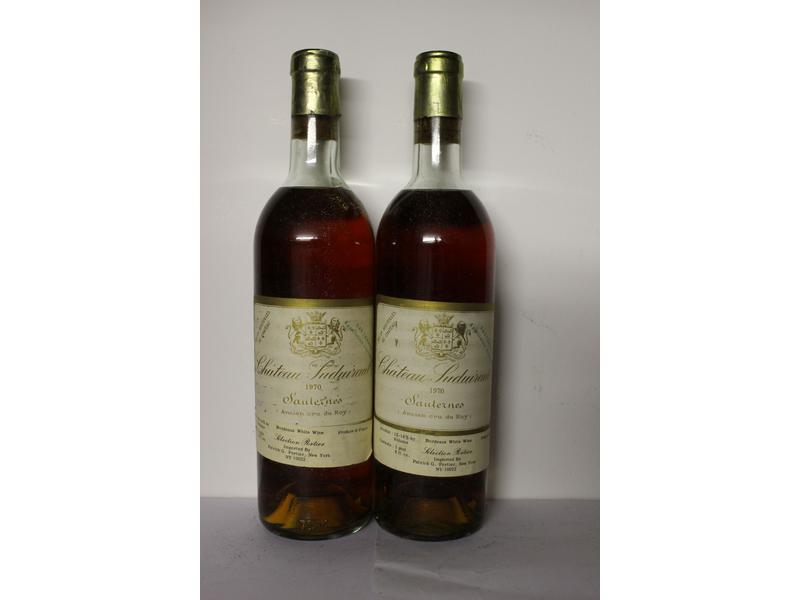 2 Blles, CH. SUDUIRAUT, Sauternes, 1er GCC,...