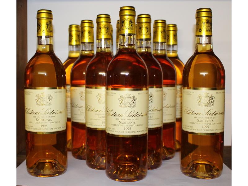 12 Blles, CH. SUDUIRAUT, Sauternes, 1er GCC,...
