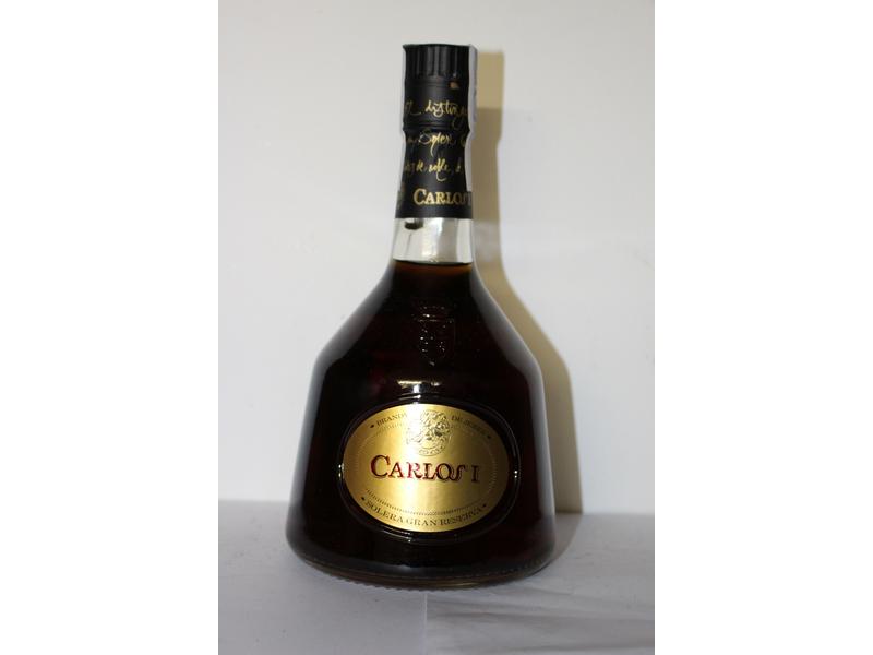 CARLOS 1, Brandy de Jerez, Solera Gran Reserva...
