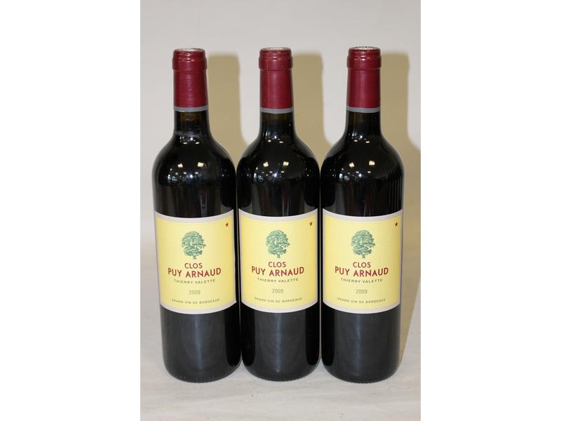 3 blles CLOS PUY ARNAUD, Côte de Castillon,...