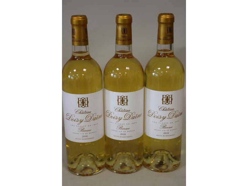 3 blles CH. DOISY DAENE, Barsac, CC, 201...