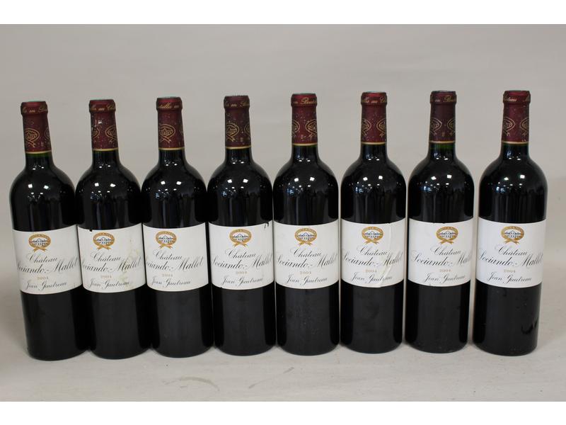 8 blles CH. SOCIANDO MALLET, Haut Médoc,...